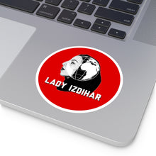 Load image into Gallery viewer, Lady Izdihar Logo - Sticker RED
