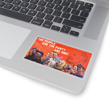 Load image into Gallery viewer, People & Party Soviet Propaganda: Lenin and the People (Translated) - Sticker
