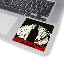 Load image into Gallery viewer, Anti-Drunkenness Soviet Propaganda: Enemy Of Reason (Translated) - Sticker