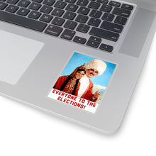 Load image into Gallery viewer, Soviet Election Propaganda: Turkmen Traditional Dress (Translated) - Sticker