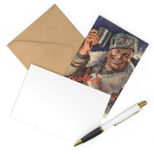 Load image into Gallery viewer, Novy God - Soviet New Year's Card "Happy New Year!" Russian text