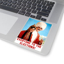 Load image into Gallery viewer, Soviet Election Propaganda: Turkmen Traditional Dress (Translated) - Sticker