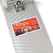 Load image into Gallery viewer, People & Party Soviet Propaganda: Lenin and the People (Translated) - Sticker
