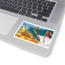 Load image into Gallery viewer, Corn - Full Speed Soviet Propaganda (Translated) - Sticker