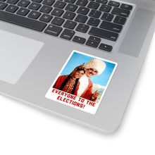 Load image into Gallery viewer, Soviet Election Propaganda: Turkmen Traditional Dress (Translated) - Sticker