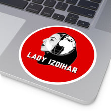 Load image into Gallery viewer, Lady Izdihar Logo - Sticker RED