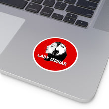 Load image into Gallery viewer, Lady Izdihar Logo - Sticker RED
