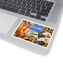 Load image into Gallery viewer, Uzbek Harvest Soviet Propaganda: Traditional Dress (Translated) - Sticker