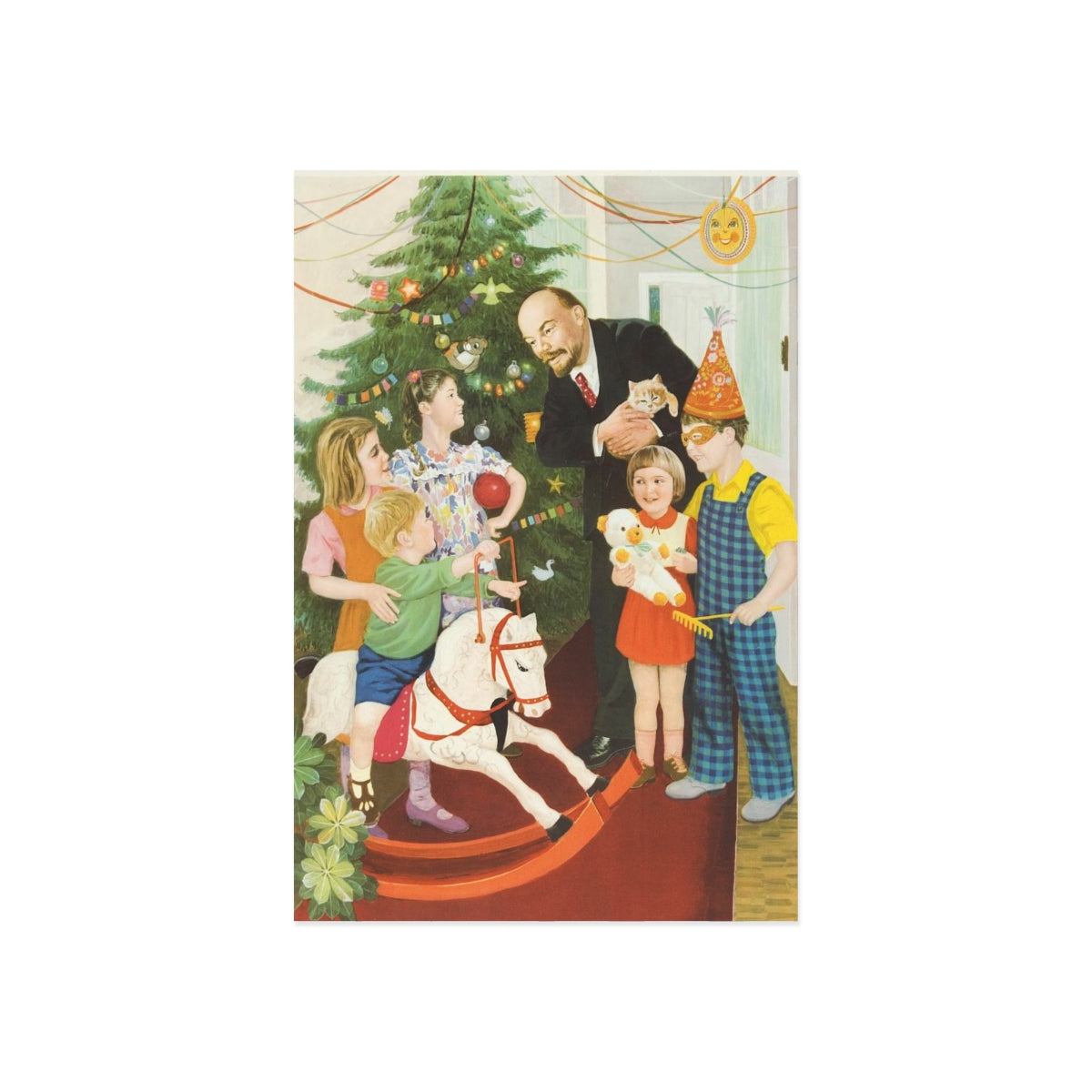 Lenin New Years Post Card – Lady Izdihar