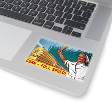 Load image into Gallery viewer, Corn - Full Speed Soviet Propaganda (Translated) - Sticker