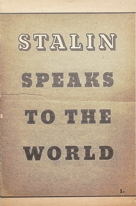 Stalin Speaks To The World - Nov, 1941