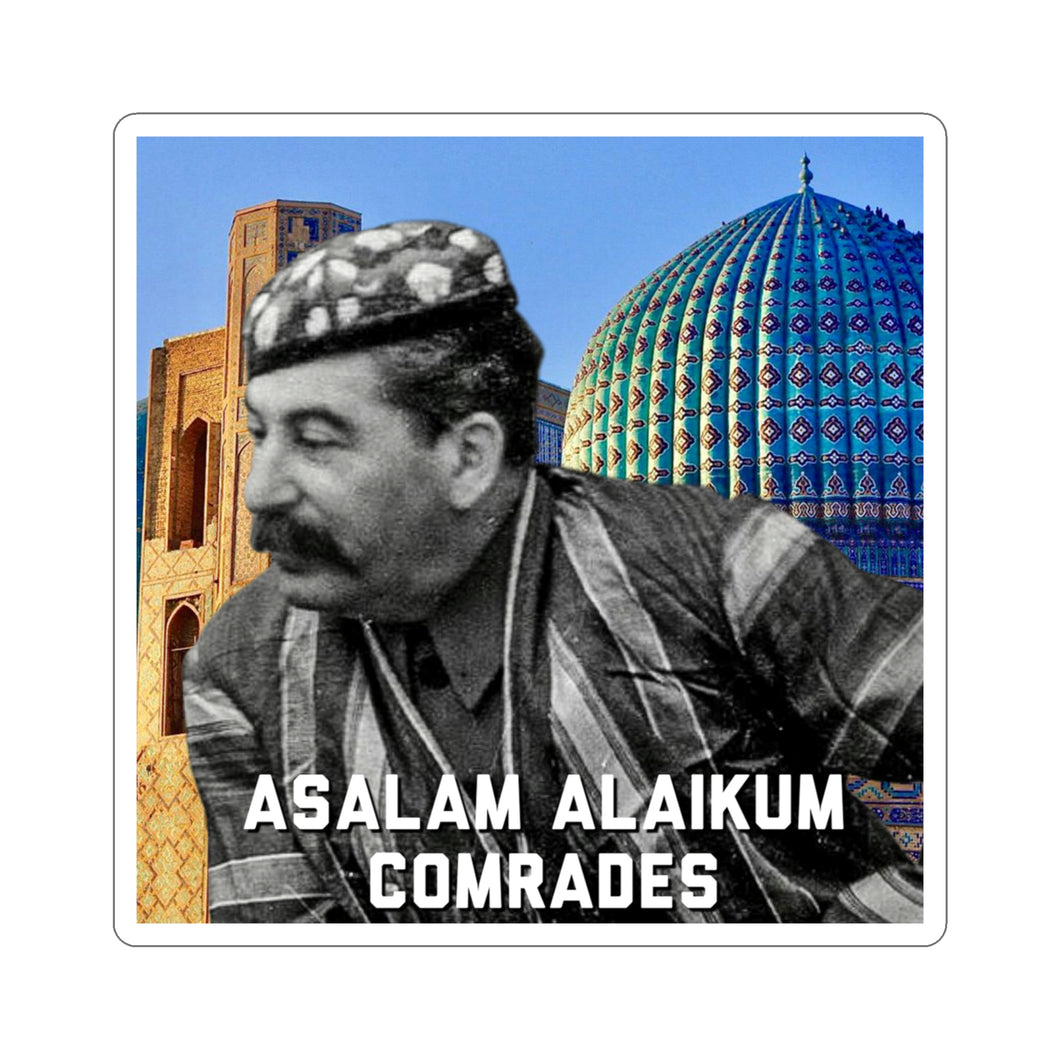 Stalins Salaams From the Uzbek SSR Sticker