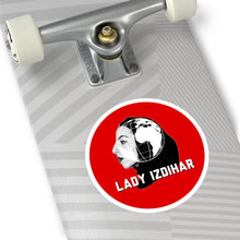 Load image into Gallery viewer, Lady Izdihar Logo - Sticker RED
